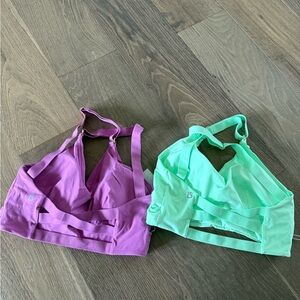 BuffBunny Purple and Mint Bras